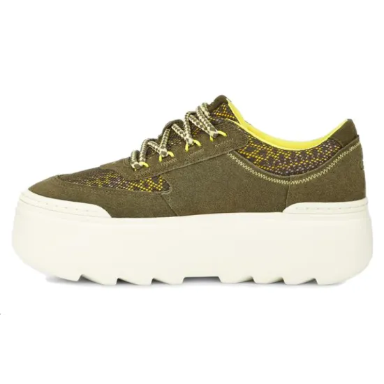 UGG Platform Shoe Women's Low-top Olive Green