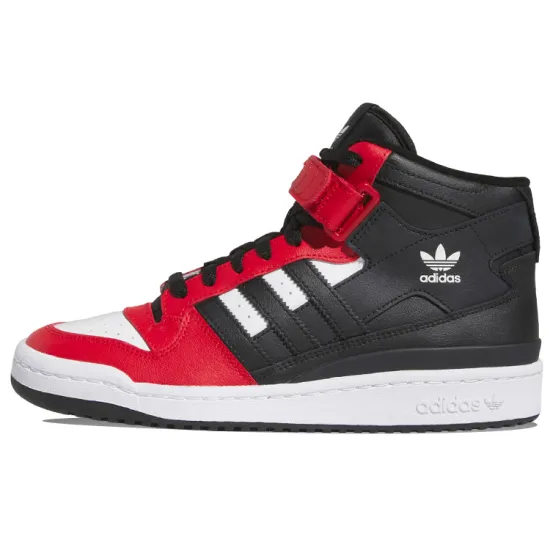 Forum Adidas Originals Mid 'Scarlet Black White'