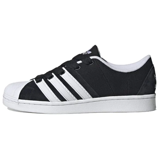 Adidas Originals Superstar Supermodified Skateboard Shoes Unisex Low-top Black/white