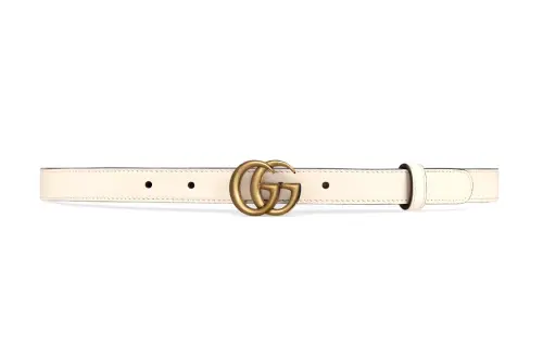 【Replicated_PMPrevious Season】Double G-buckle leather belt