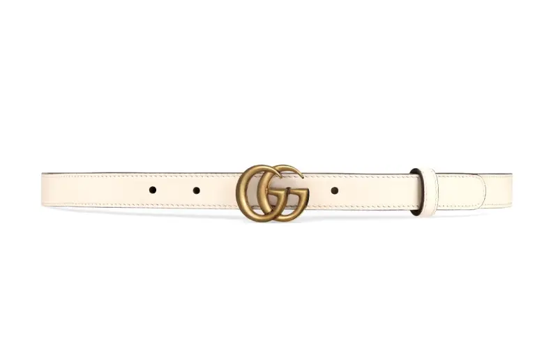 【Replicated_PMPrevious Season】Double G-buckle leather belt