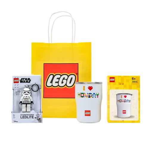 LEGO LEGO Mug Classic Creative Variety Series Classic IP Limited Coffee Mug Long Live Monday Comes with Star Wars Luminous Keychain 300ml