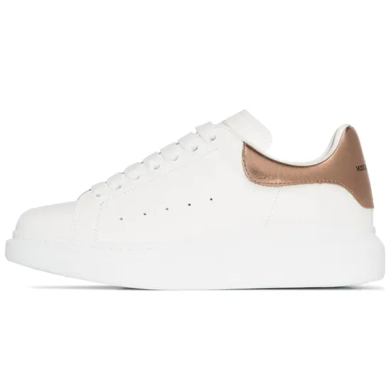 Alexander McQueen Oversized White Rose Gold Women's
