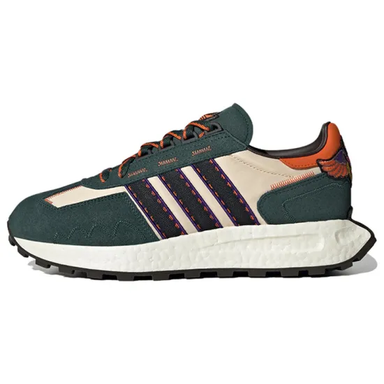 Adidas Originals Retropy E5 Lifestyle Shoes Unisex Low-top Green/m/orange/black