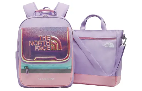THE NORTH FACE Recycled Polyester Backpack Combo Set Women's Pink/Purple