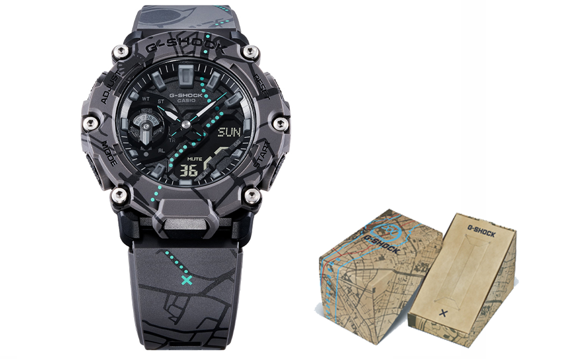 Мужские часы Casio G-SHOCK (серые)