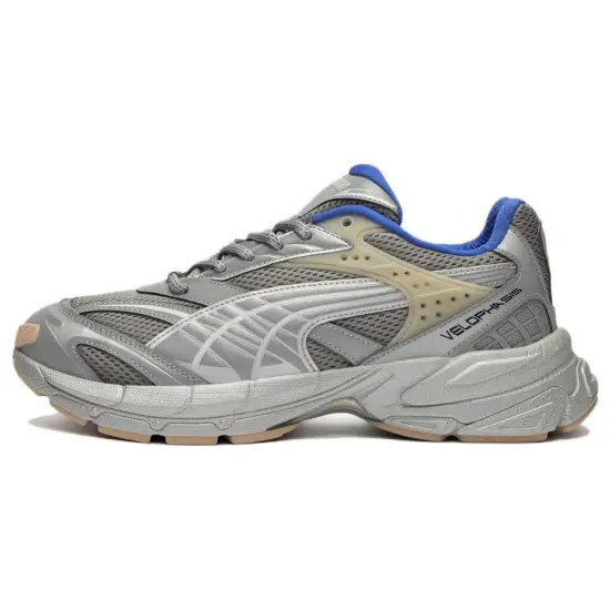 PUMA Velophasis Matte Silver Royal Sapphire