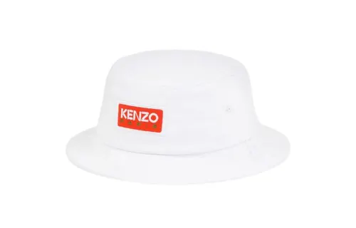 KENZO Logo Patch Bucket Hat