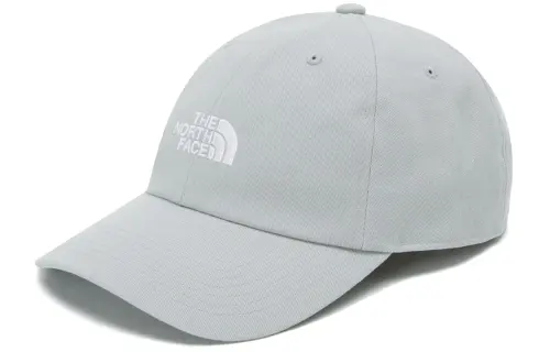 THE NORTH FACE Cotton Baseball Caps Unisex Gray