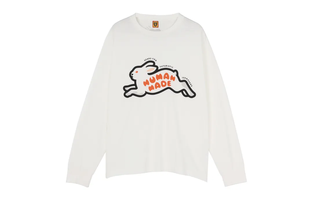 Human Made Rabbit Long-Sleeve T-Shirt