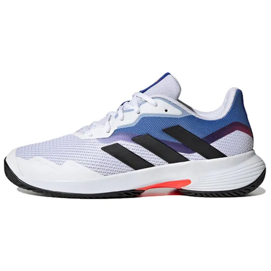 Adidas CourtJam Control Tennis Shoes Men Low-top White/Black/Blue