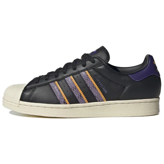 Superstar Adidas Originals 'Black Violet Fusion Snakeskin'