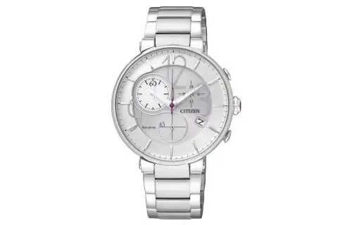 CITIZEN Ecology Drive Collection 30m Water Resistant Light Powered Quartz Movement Stainless Steel Strap