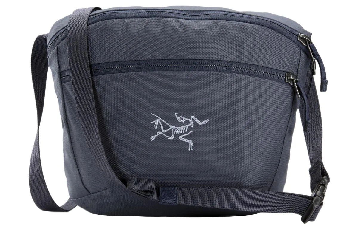 Arc'teryx Mantis 2.5L Shoulder Bag, Crossbody Bag, Mountaineering Bag, Outdoor Bag Polyester Black Blue Unisex