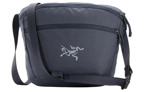 Arc'teryx Mantis 2.5L Shoulder Bag, Crossbody Bag, Mountaineering Bag, Outdoor Bag Polyester Black Blue Unisex