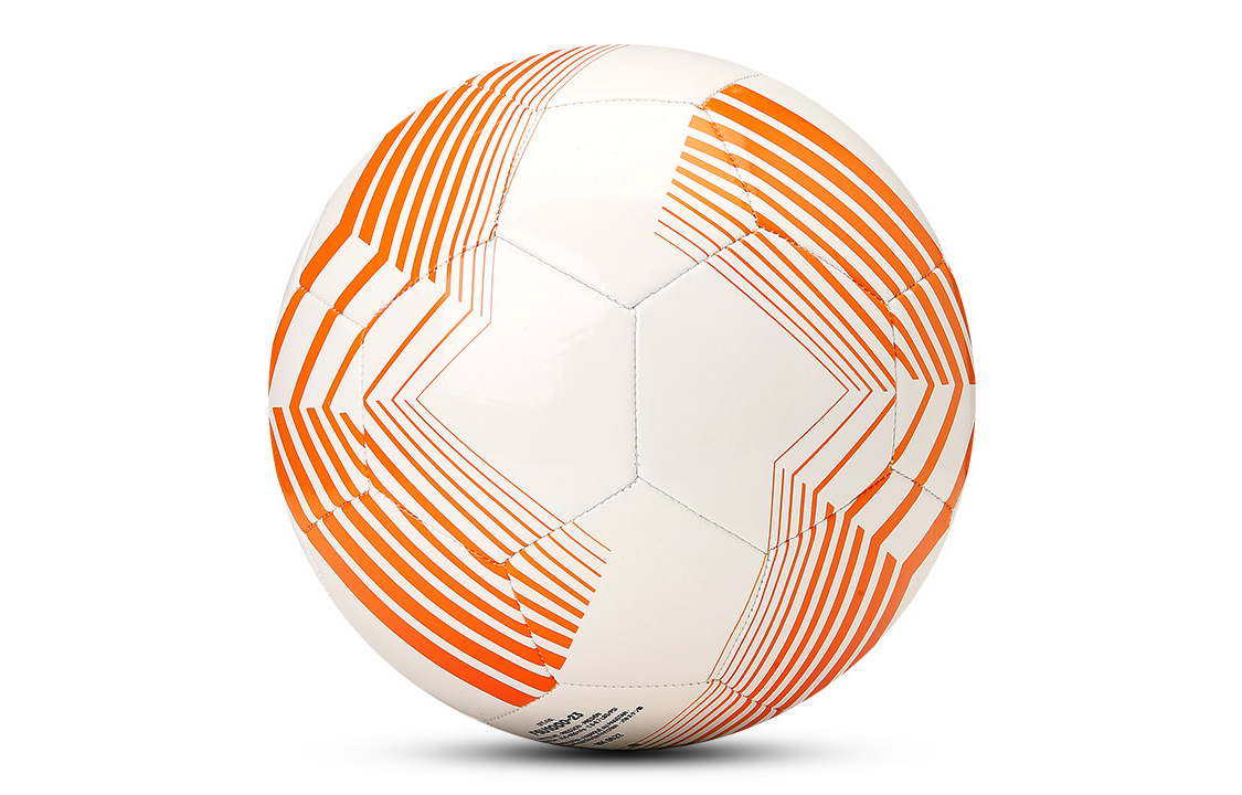 Molten Size 5 Soccer Ball TPU Machine Stitched Soccer Ball Unisex White Orange