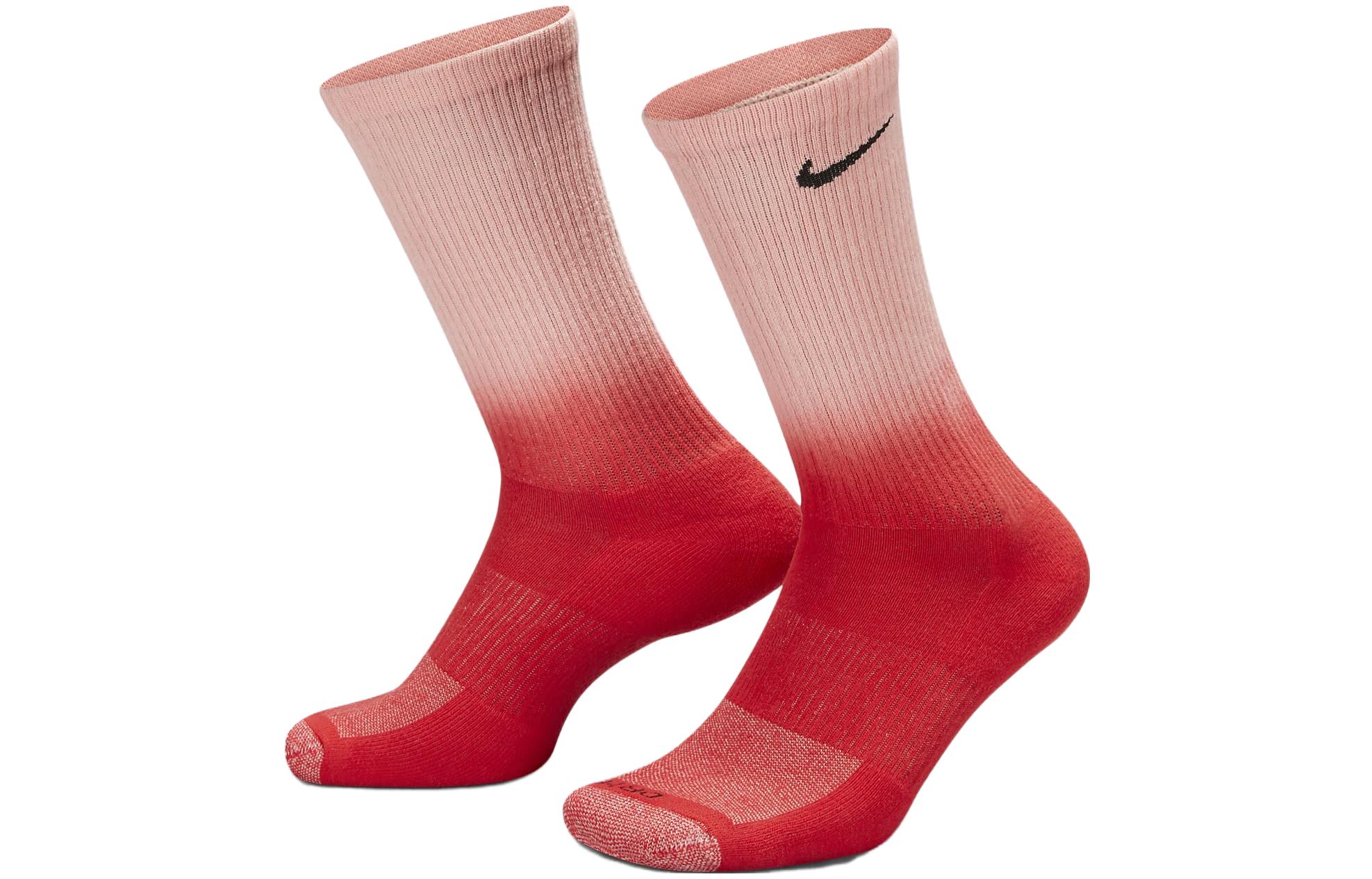 Мужские носки Nike Tie-Dye (красные)