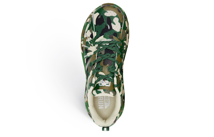 R2 REALRUN Cushioning Abrasion Resistant Lightweight Breathable Slip Resistant Running Shoes Unisex Green Camouflage
