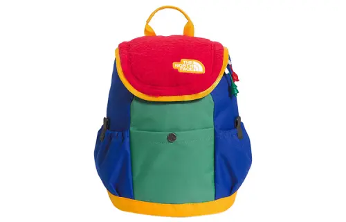 THE NORTH FACE 10L Backpack Outdoor Bag Polyester Red Green Blue Men's