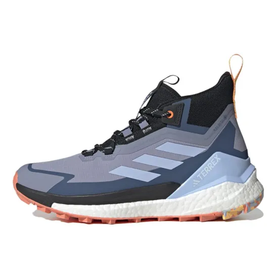 Adidas Terrex Free Hiker 2 Gore Tex Silver Violet Blue Dawn