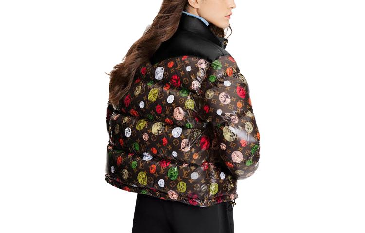 Женские куртка Louis Vuitton Down Jacket (коричневая) — фото 6
