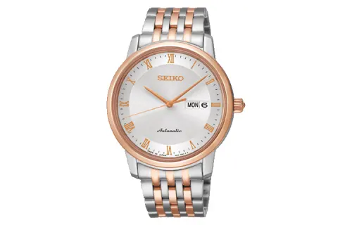SEIKO Presage ['100', 301050]m Waterproof Automatic Mechanical Movement Stainless Steel 18K Rose Gold Strap