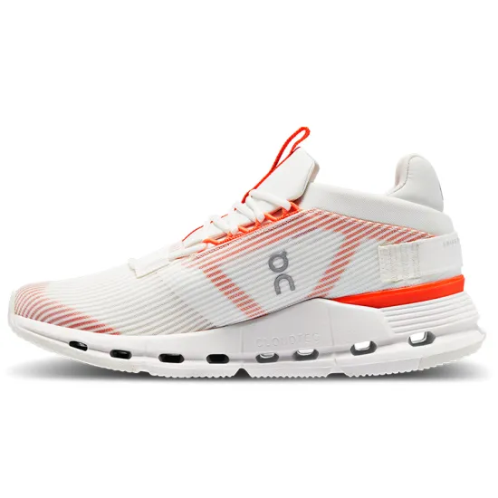 On Running Cloudnova Void Undyed White Flame Women's