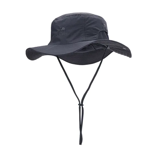 CAMEL Polyester Polyamide Bucket Hats Unisex
