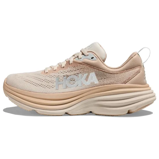 HOKA ONE ONE Bondi 8 Shifting Sand Eggnog Women's