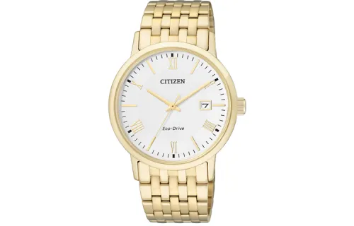 CITIZEN Ecology Drive Collection 30m Water Resistant Light Powered Quartz Movement Stainless Steel Strap