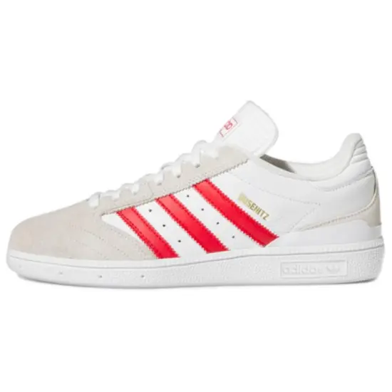 Adidas Busenitz White Better Scarlet
