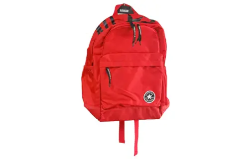 Converse Polyester Backpack Regular Women's Red
