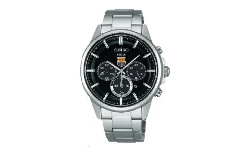SEIKO Spirit Series ['100', 301050]m Waterproof Solar Quartz Movement Stainless Steel Strap Watch