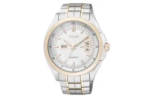 CITIZEN ['100', 301050]m Waterproof Manual Mechanical Movement Stainless Steel Strap Watch 45mm