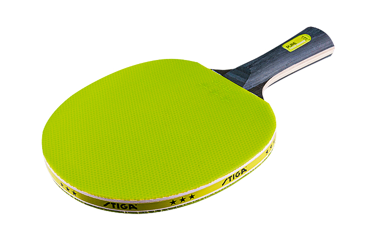 Stiga Ping Pong Paddles Unisex Pure Wood Grapefruit Green
