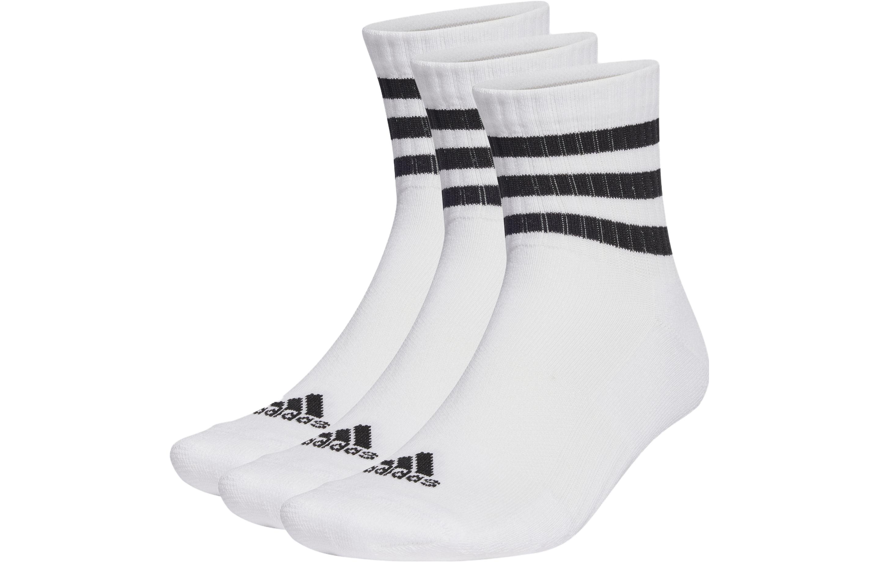 Adidas Three stripe Ankle Socks Pack Of Three