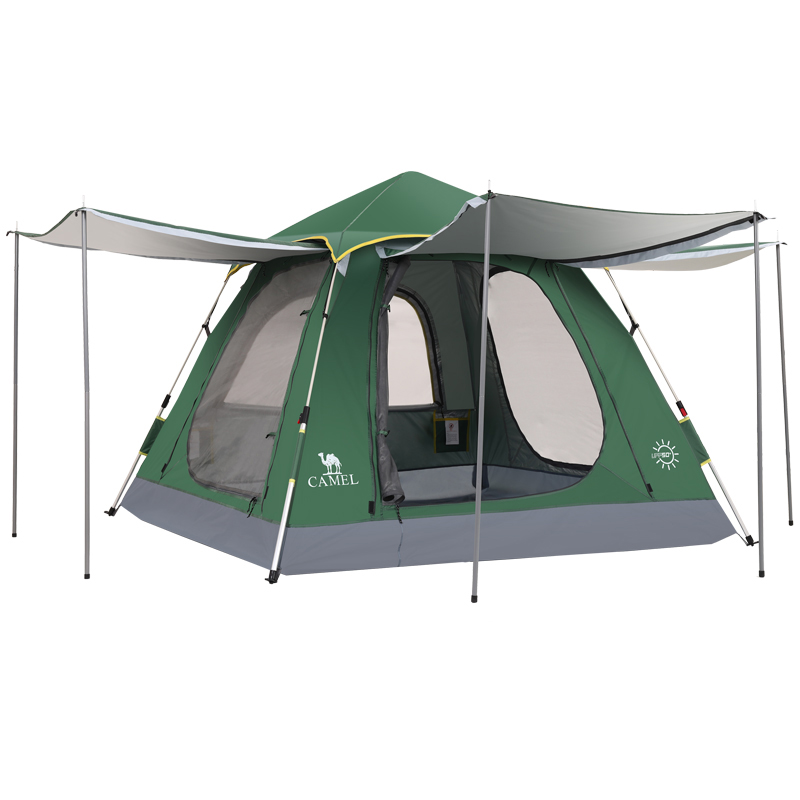 CAMEL Camping Tent Throw Pop up One room Outdoor Barbecue Automatic Tent
