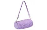 LOEWE Crinkle Nappa Sheep Leather Handbag, Shoulder Bag Women's Light Purple