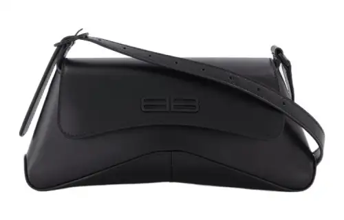 Balenciaga Cow Leather Shoulder Bag, Handbag, Shoulder Bag Women's Black