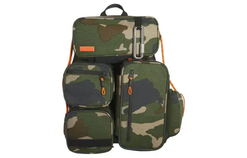 Adidas Originals Trefoil IVY PARK Collaboration Cotton Backpack Unisex Green Camouflage