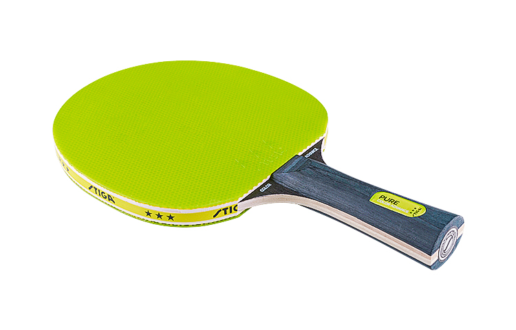 Stiga Ping Pong Paddles Unisex Pure Wood Grapefruit Green