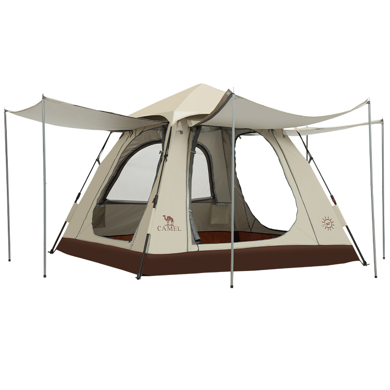 CAMEL Camping Tent Throw Pop up One room Outdoor Barbecue Automatic Tent
