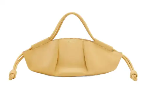 LOEWE Bright Nappa Cow Leather Dumpling Bag, Shoulder Bag, Crossbody Bag, Handbag Small Women's Butter