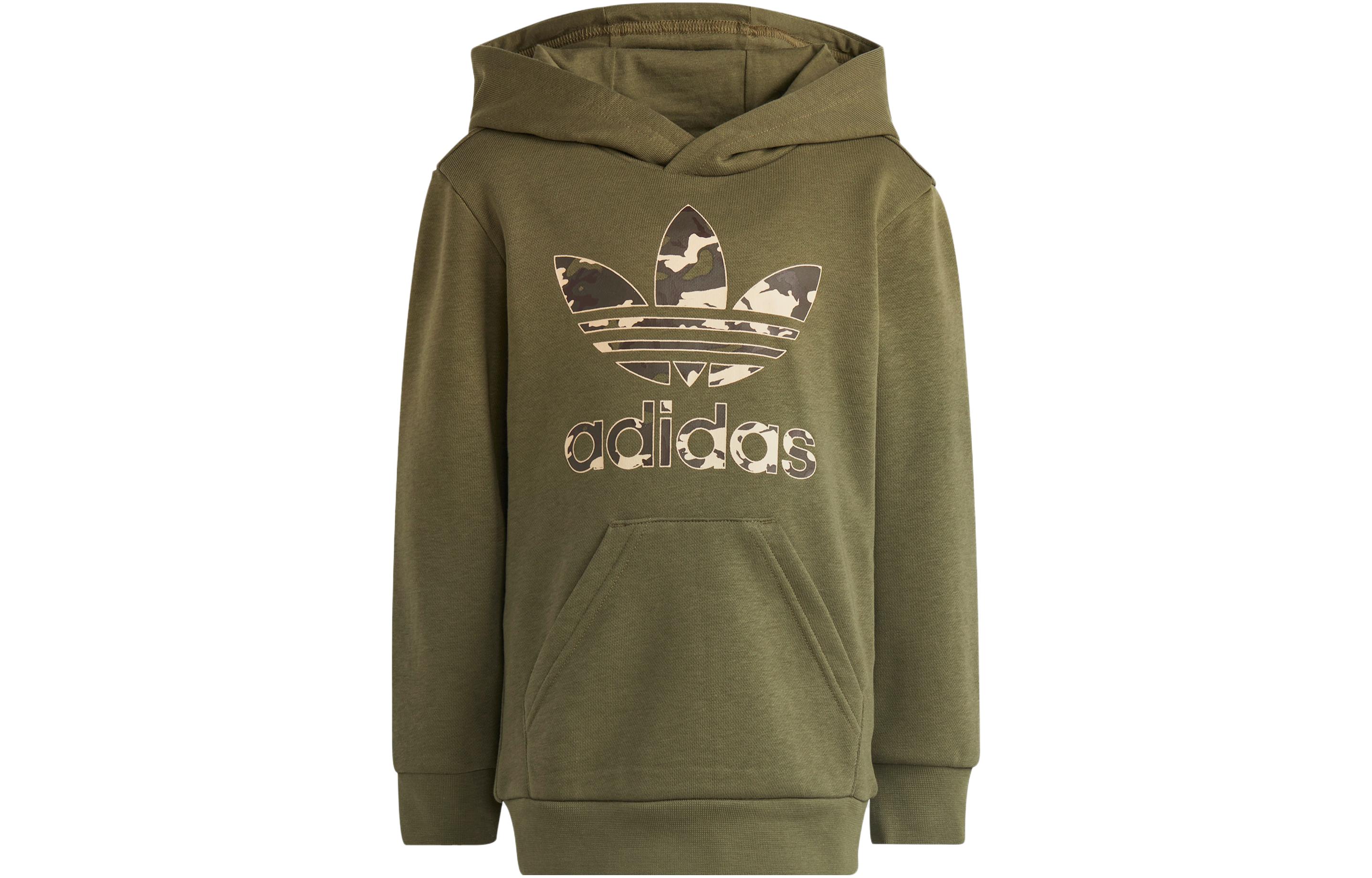 Детский костюм adidas originals (оливковый) — фото 3