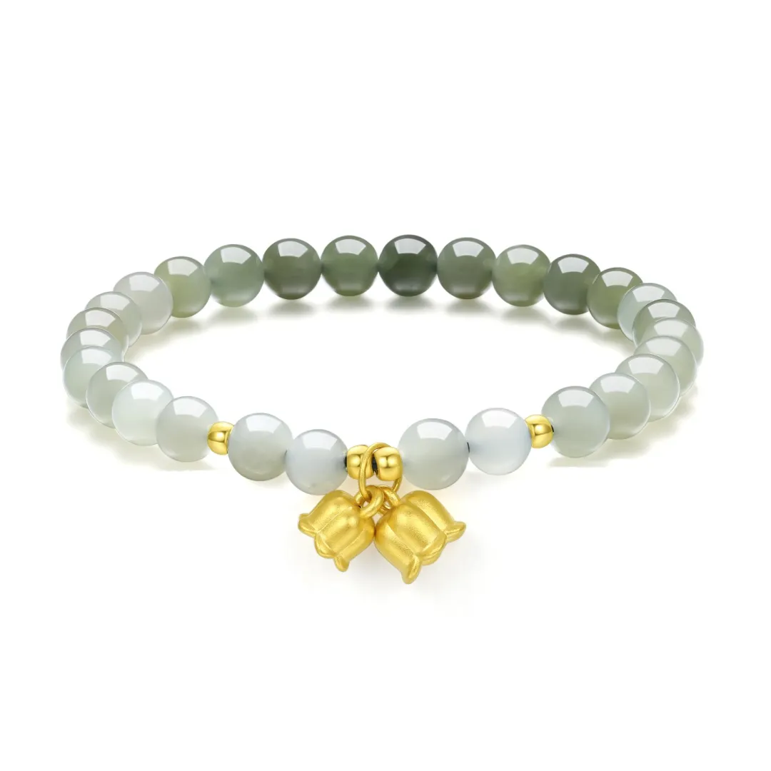 CHOW TAI SENG Gold Bracelet Women's