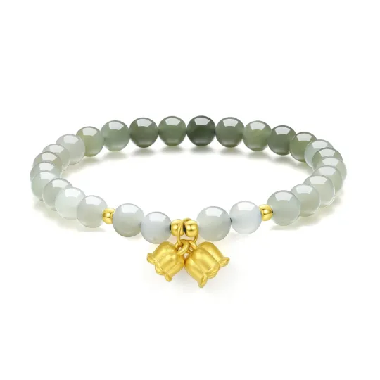 CHOW TAI SENG Gold Bracelet Women's