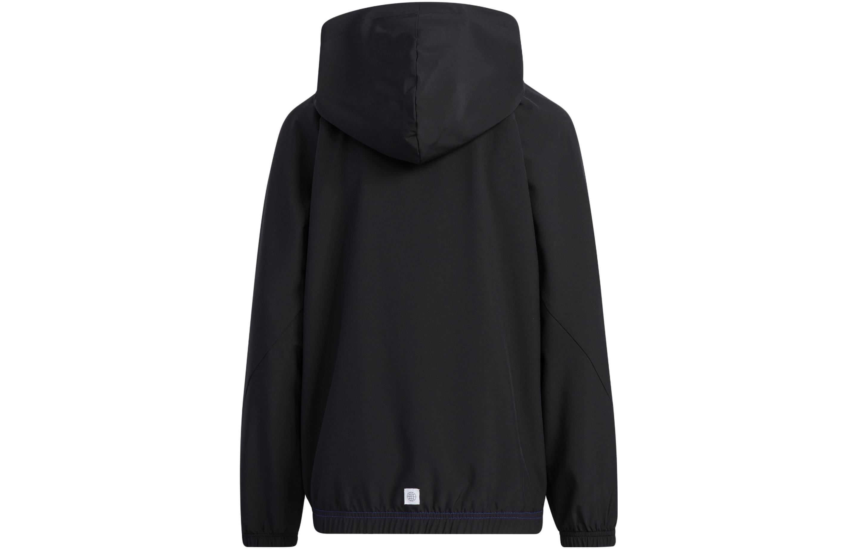 Мужская куртка adidas (полуфлуоресцентный синий/черный) — фото 2