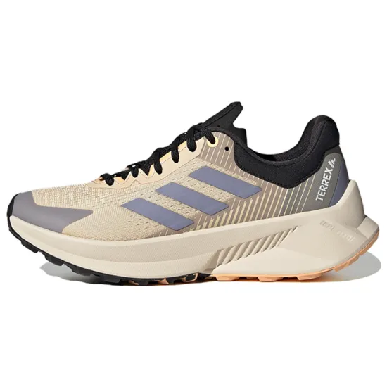 Adidas Terrex Soulstride Trail Running Shoes Women's Low-Top Brown Black Gray
