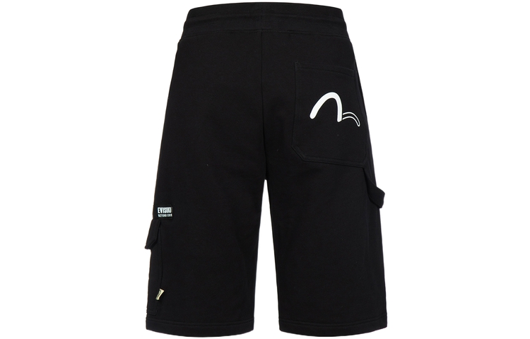 EVISU Sports Shorts Men’s Black Moderate