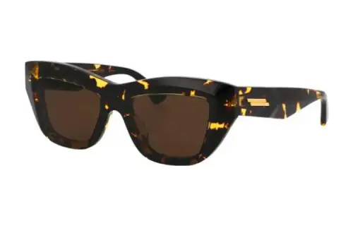 Bottega Veneta Eyewear Rectangle Frame Sunglasses